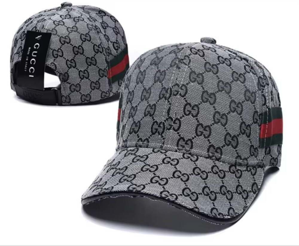 COPY - Gucci GG Monogram Web Stripe Canvas Baseball Cap